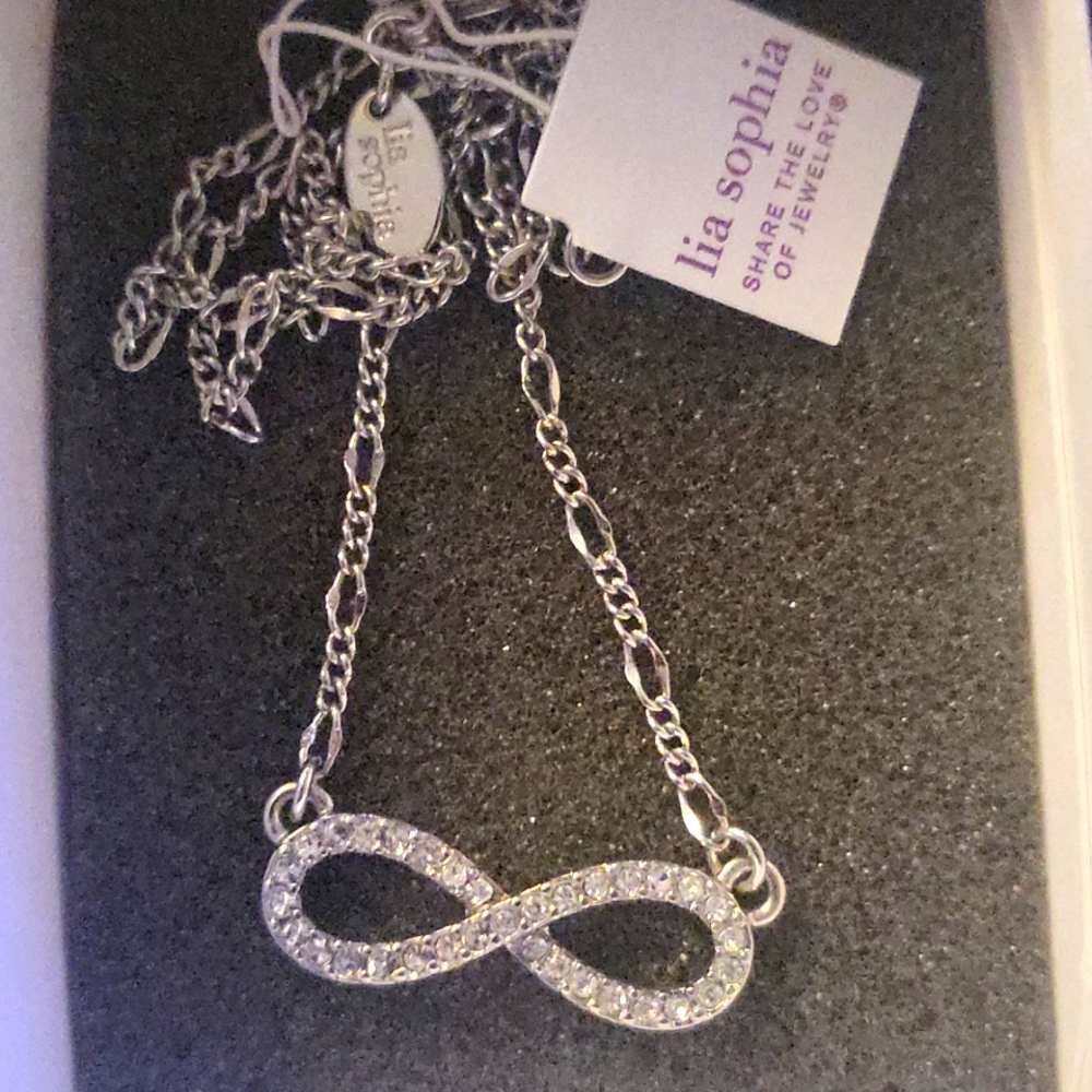 New lia sophia eternal necklace
